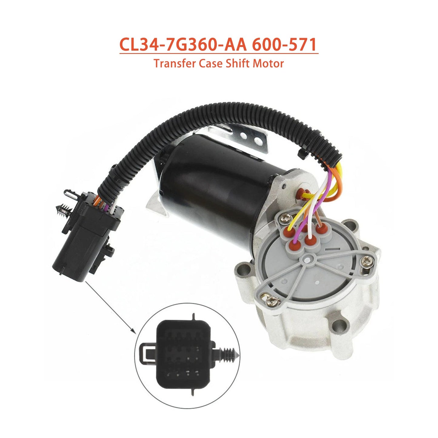 Ford F150 Expedition CL34-7G360-AA 4WD Transfer Case Shift Actuator Motor