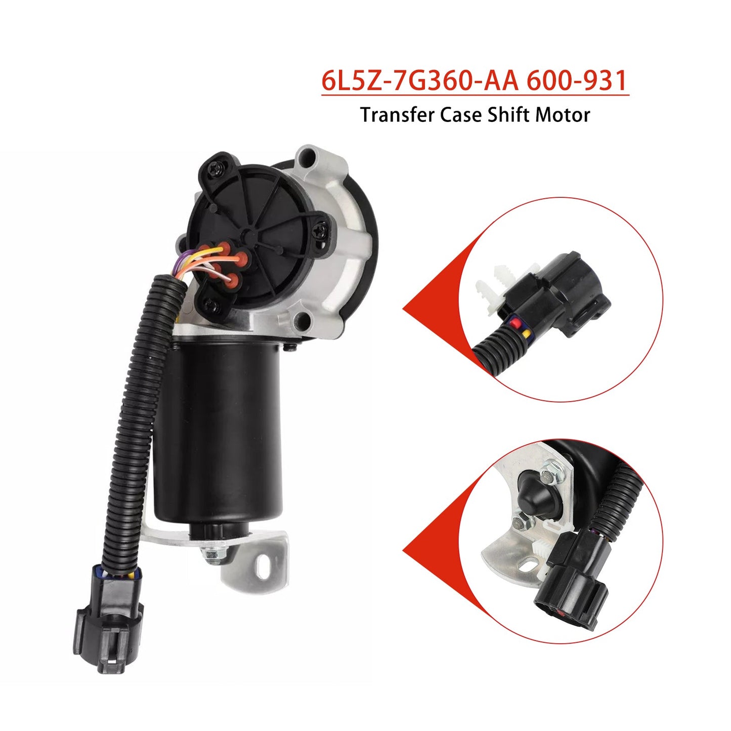 Transfer Case Shift Actuator Motor for Ford Ranger 2006-2011 6L5Z-7G360-AA