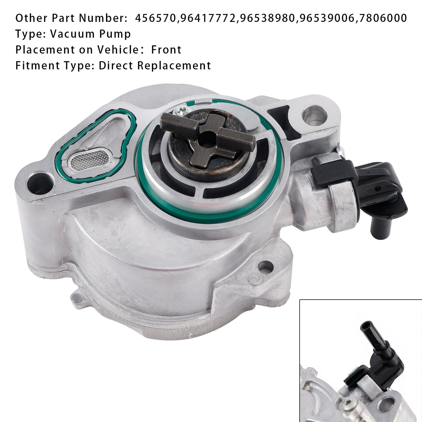 Volkswagen Audi Vacuum Pump 7806000 96538980 96539006