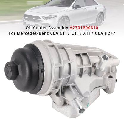Oil Cooler Assembly A2701800810 For Mercedes-Benz CLA C117 C118 X117 GLA H247