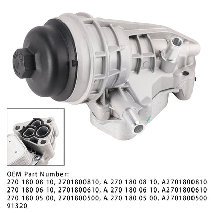 Mercedes-Benz CLA C117 C118 X117 GLA H247 Oil Cooler Assembly A2701800810