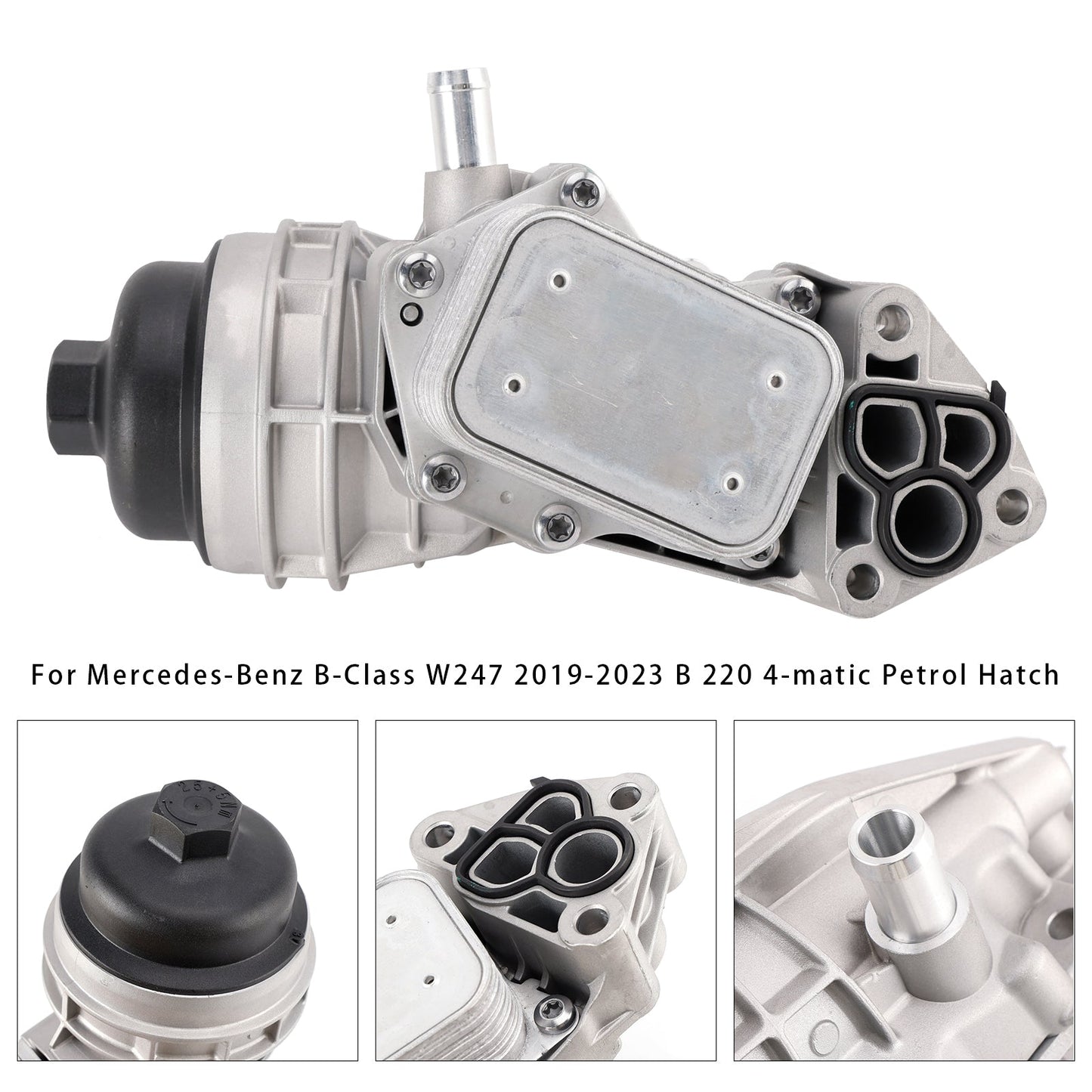 Oil Cooler Assembly A2701800810 For Mercedes-Benz CLA C117 C118 X117 GLA H247