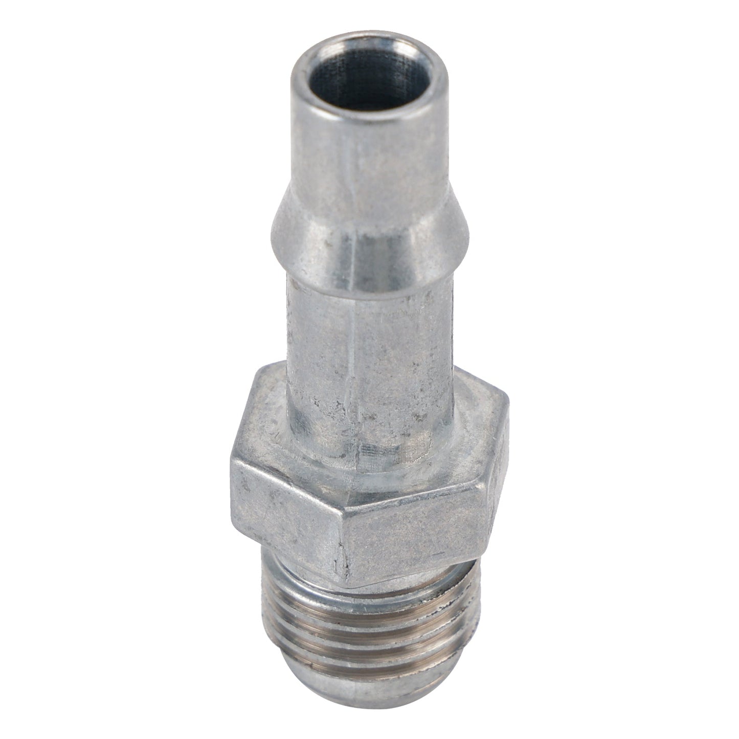 6AN Male Flare to 3/8" (.375") Transmission Cooler Quick Disconnect Adapter Fitting F06ANTR37501