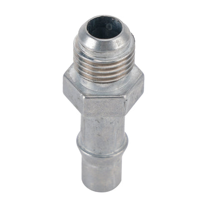 6AN Male Flare to 3/8" (.375") Transmission Cooler Quick Disconnect Adapter Fitting F06ANTR37501