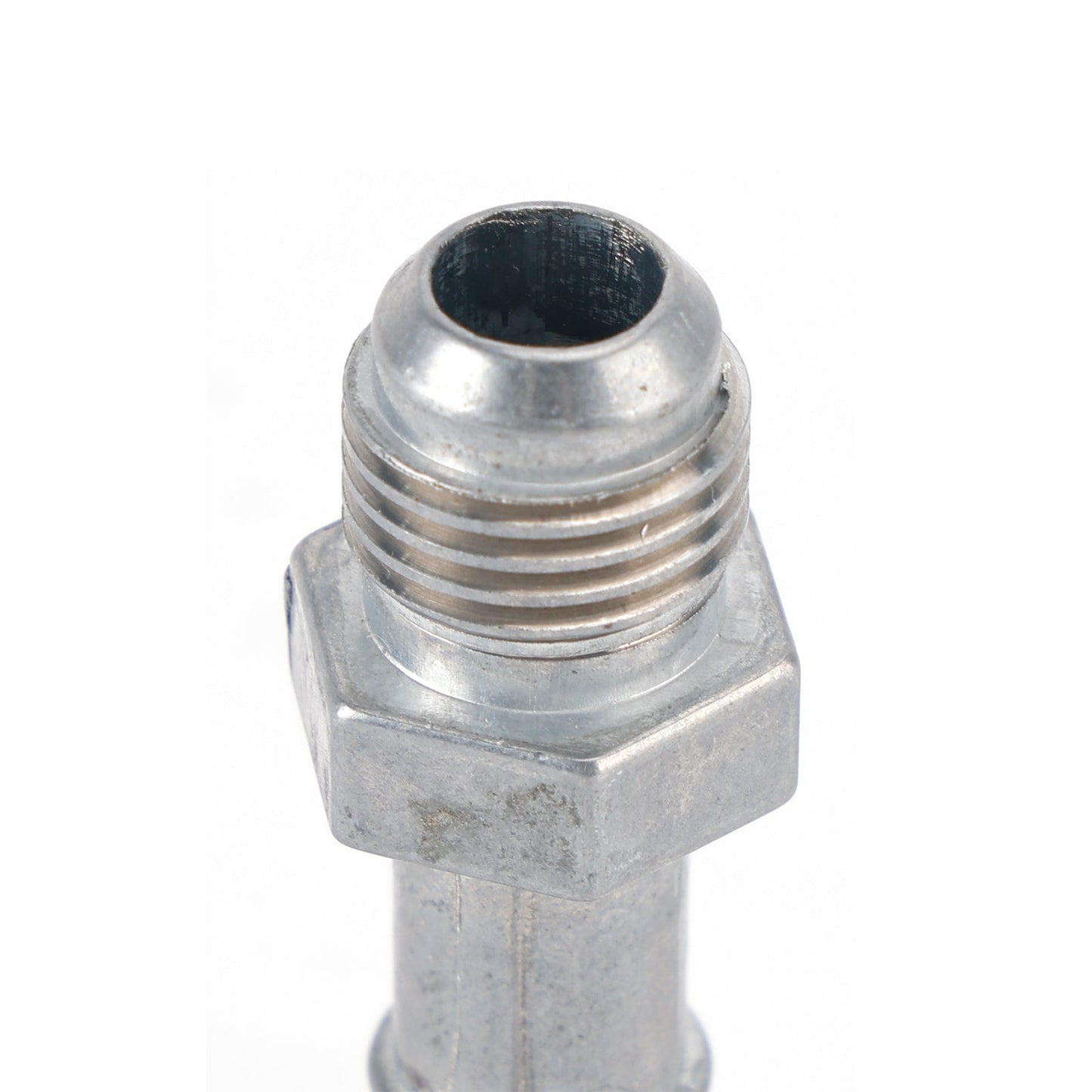 6AN Male Flare to 3/8" (.375") Transmission Cooler Quick Disconnect Adapter Fitting F06ANTR37501