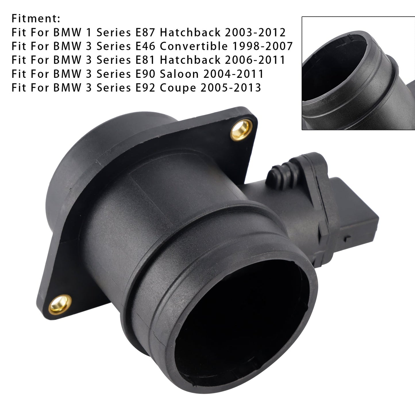 BMW E46 316i E81 E87 116i E90 E92 316i Mass Air Flow Meter Sensor 0280218075