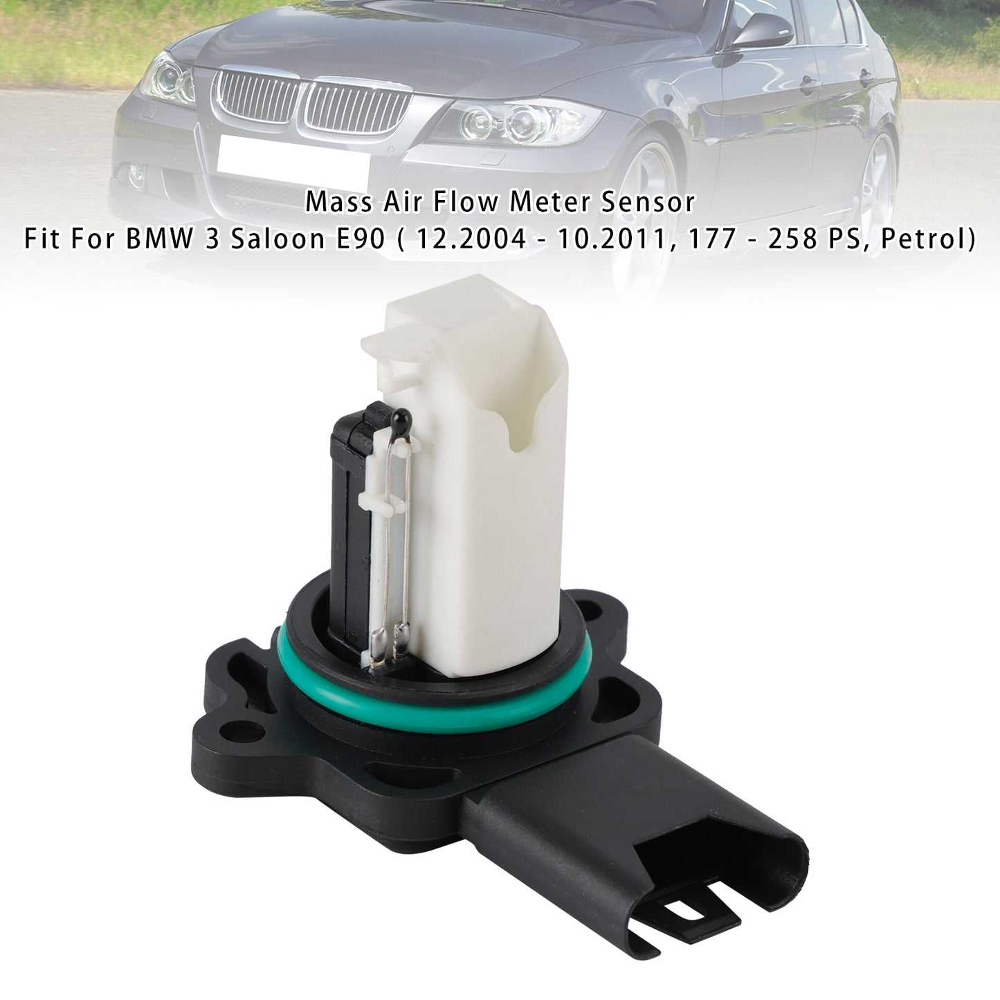 BMW E60 E61 E63 E64 E87 E90 E91 5WK97502 Mass Air Flow Meter Sensor