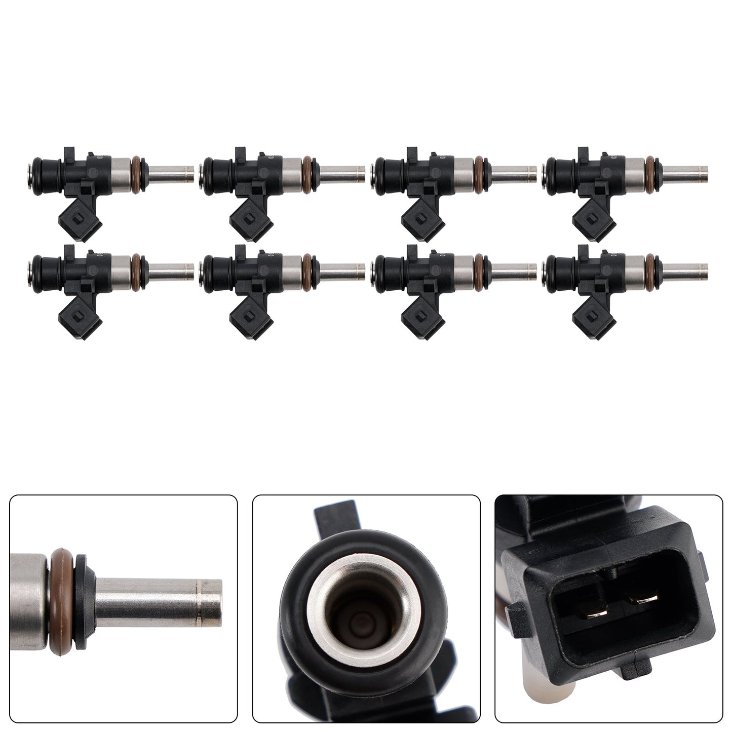 8PCS 980CC Fuel Injector 0280158040 Fit Bosch Nozzle Valve EV14KT Petrol