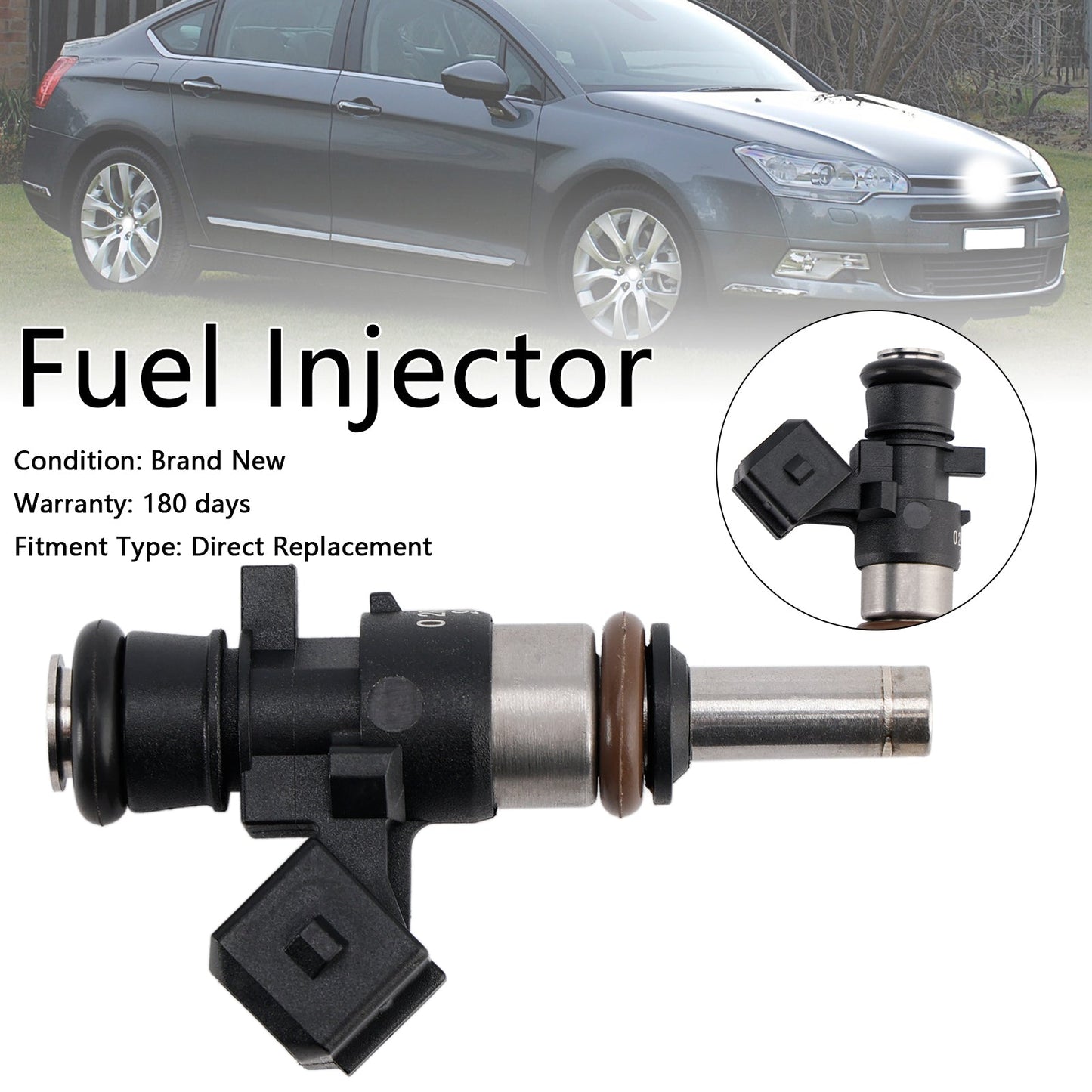 1PCS Fuel Injector 0280158040 980CC Fit Citroen Fit Peugeot Fit Renault