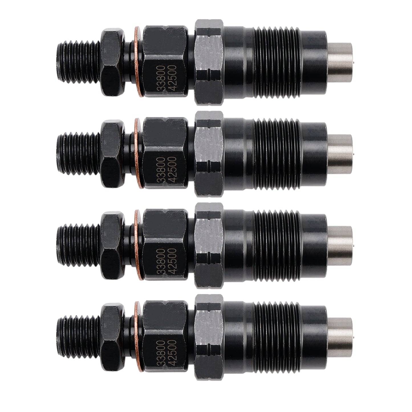 4PCS Fuel Injector 33800-42500 Fit Hyundai D4BH D4BF Pickup H100 Minivan H1