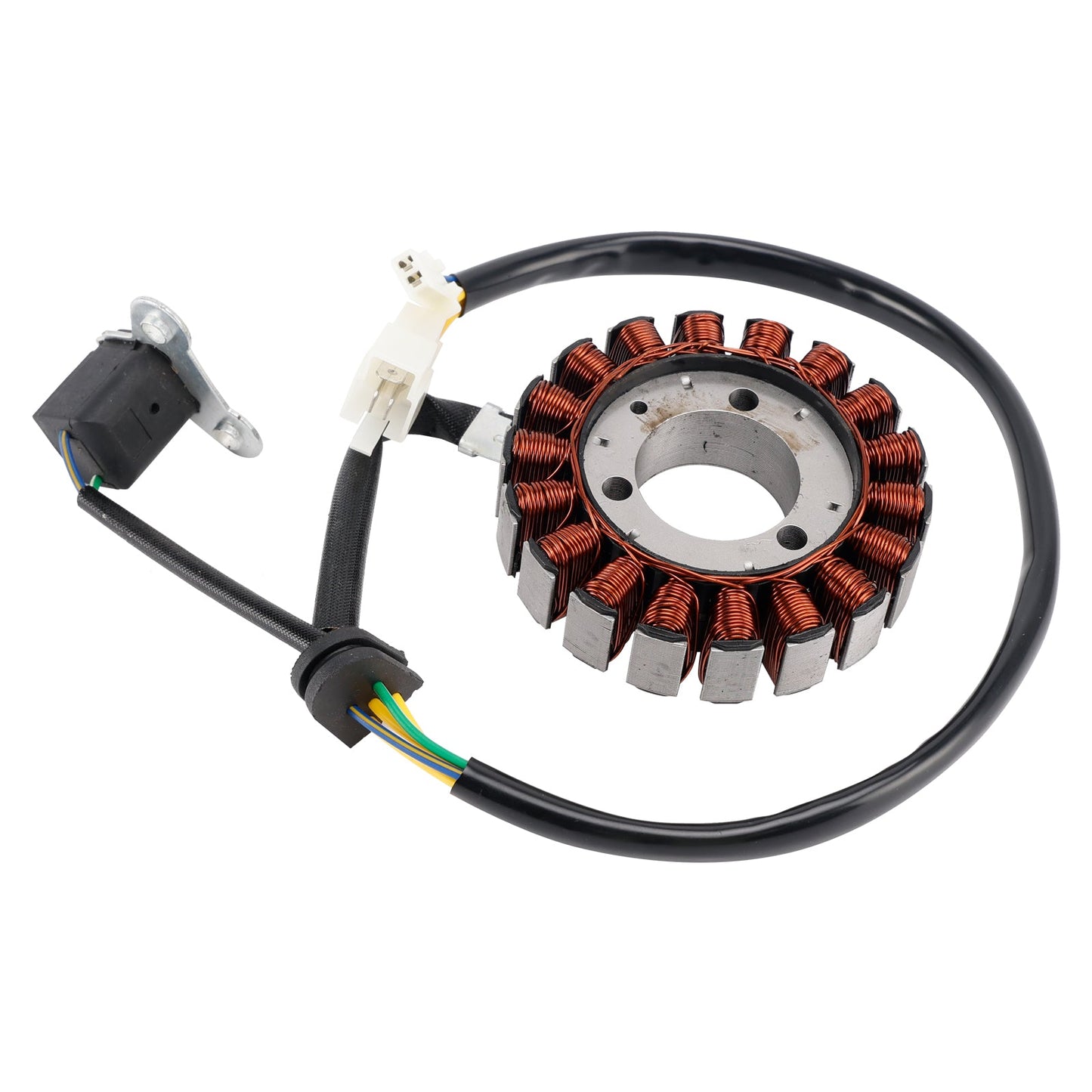 18-Pole Magneto Generator Stator Fit for Kymco Grand Dink People B&W 250 (Carburetor Models)