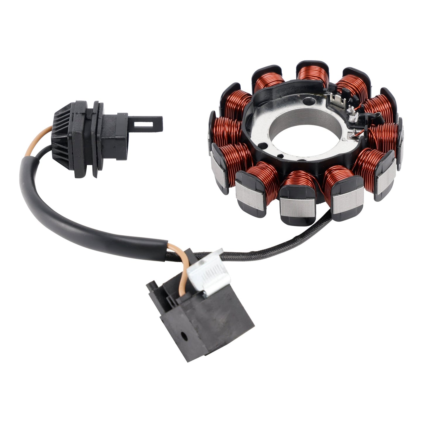 Estator de generador magnético de 12 polos compatible con Piaggio Liberty Fly Zip 50 4T