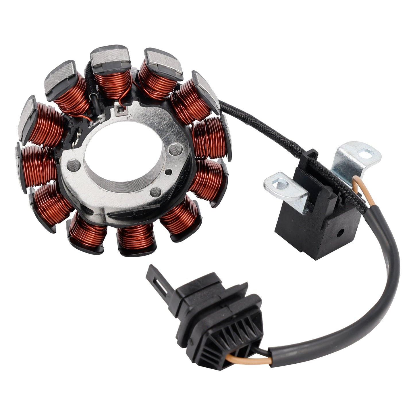 Estator de generador magnético de 12 polos compatible con Piaggio Liberty Fly Zip 50 4T
