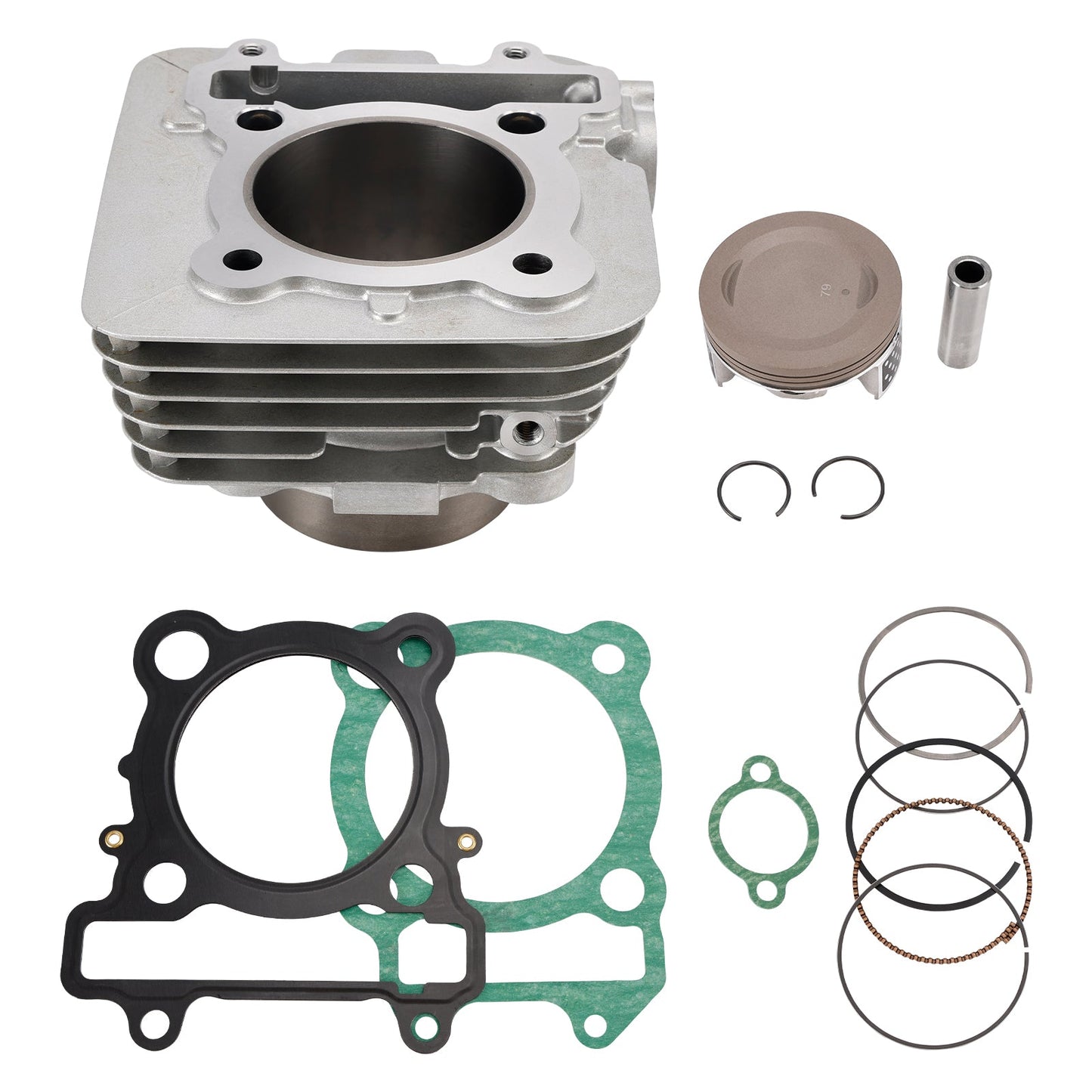 300cc 79mm Cylinder Piston Gasket Kit For Yamaha RAPTOR 250 YFM250R 2008-2013