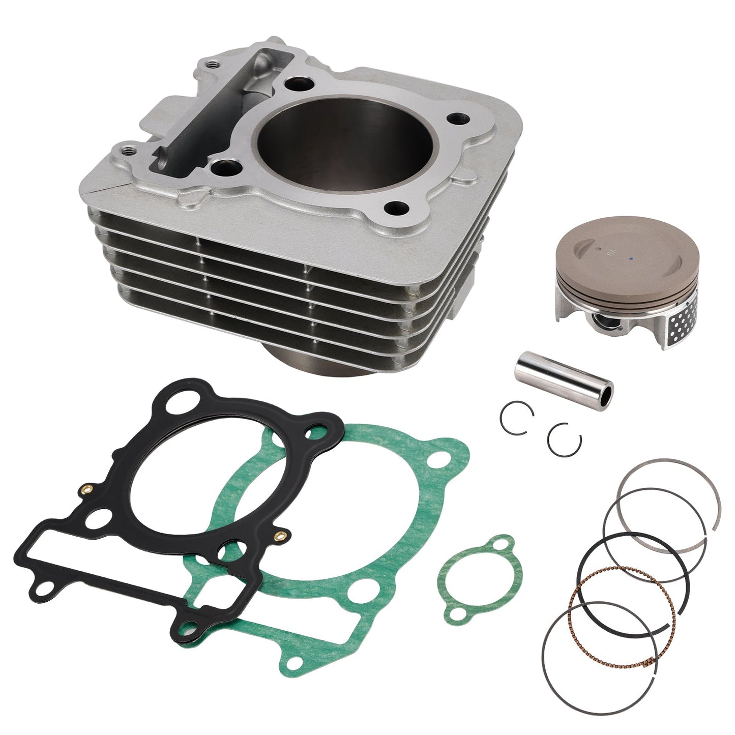 300cc 79mm Cylinder Piston Gasket Kit For Yamaha RAPTOR 250 YFM250R 2008-2013