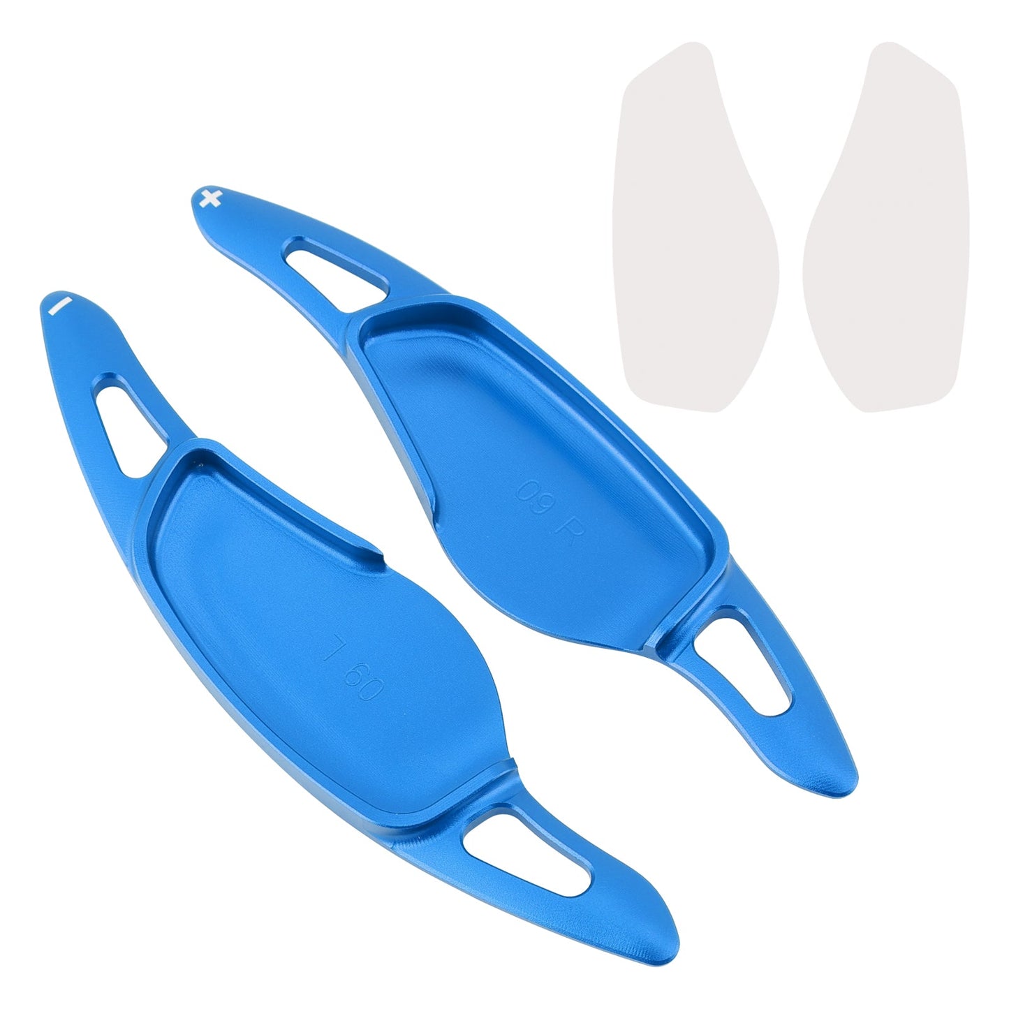 Blue Steering Wheel Paddle Shifter Extensions For BMW G20 G21 G30 G31 F40 F22 F23