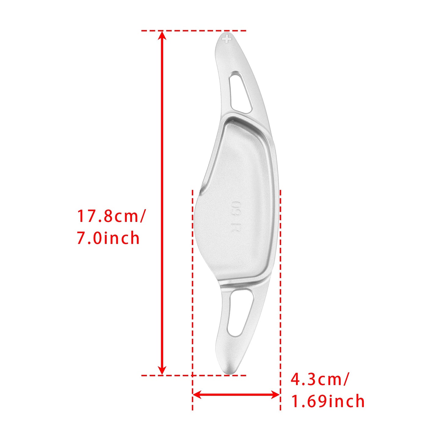Silver Steering Wheel Paddle Shifter Extensions For BMW G20 G21 G30 G31 F40 F22 F23