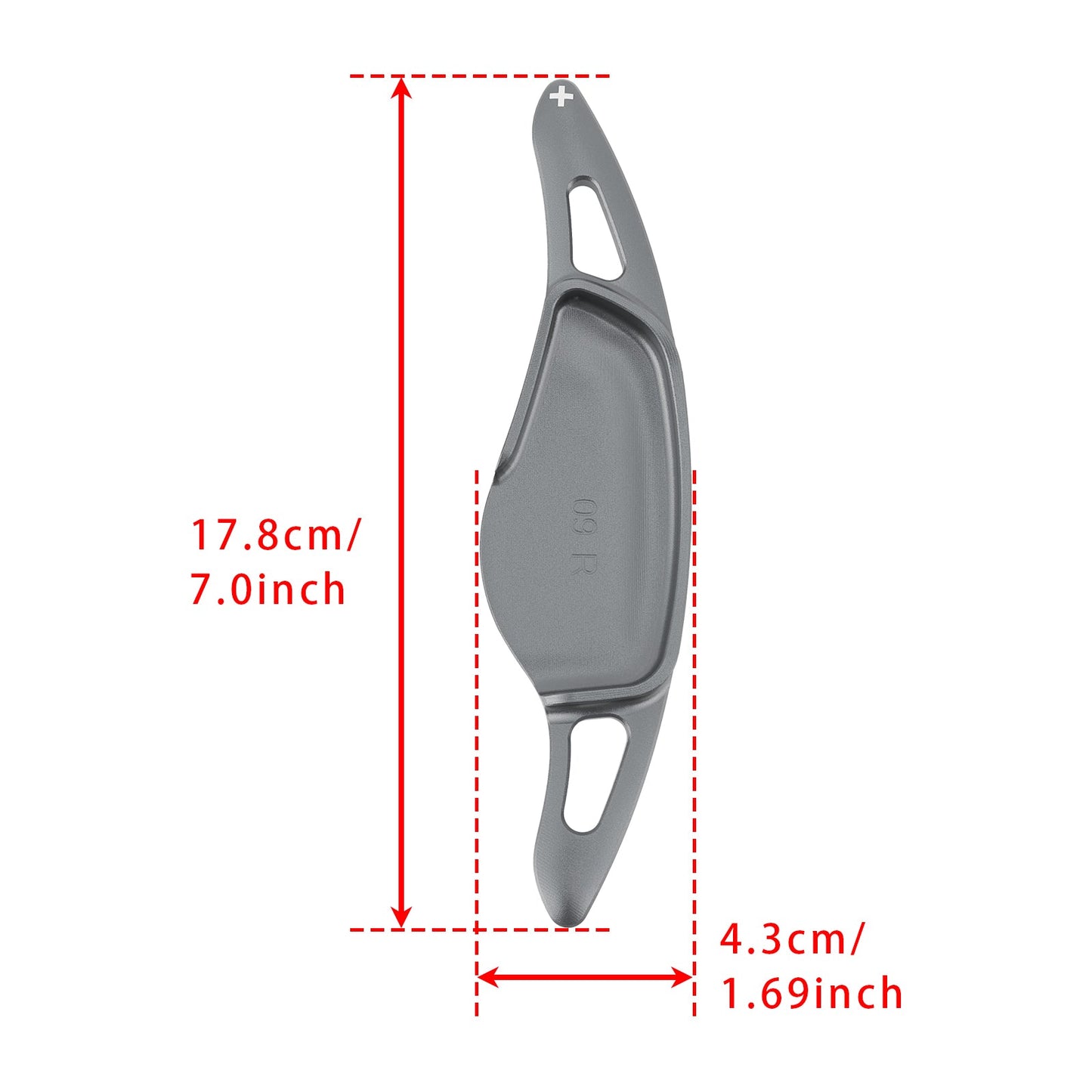 Grey Steering Wheel Paddle Shifter Extensions For BMW G20 G21 G30 G31 F40 F22 F23