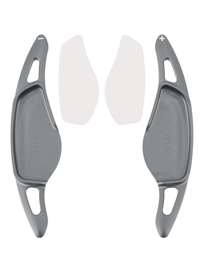 Grey Steering Wheel Paddle Shifter Extensions For BMW G20 G21 G30 G31 F40 F22 F23