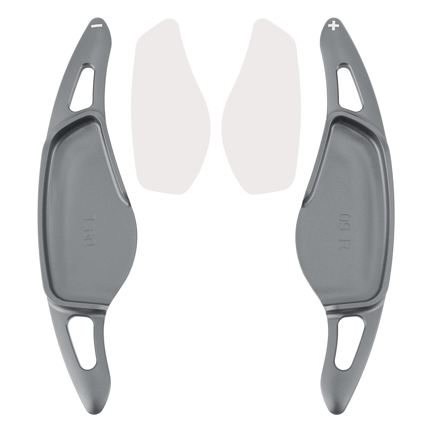 Grey Steering Wheel Paddle Shifter Extensions For BMW G20 G21 G30 G31 F40 F22 F23