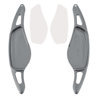 Grey Steering Wheel Paddle Shifter Extensions For BMW G20 G21 G30 G31 F40 F22 F23