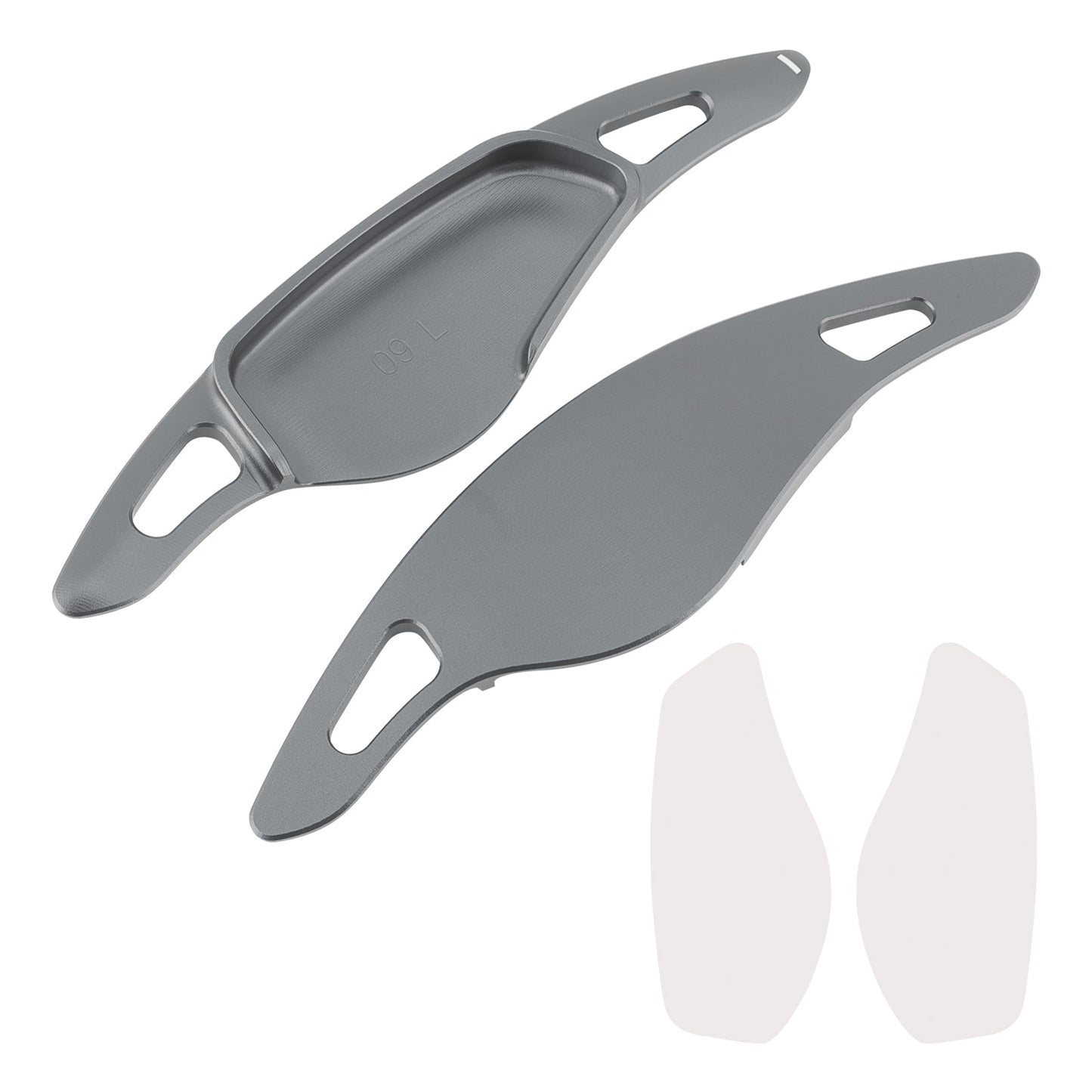 Grey Steering Wheel Paddle Shifter Extensions For BMW G20 G21 G30 G31 F40 F22 F23