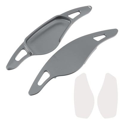 Grey Steering Wheel Paddle Shifter Extensions For BMW G20 G21 G30 G31 F40 F22 F23