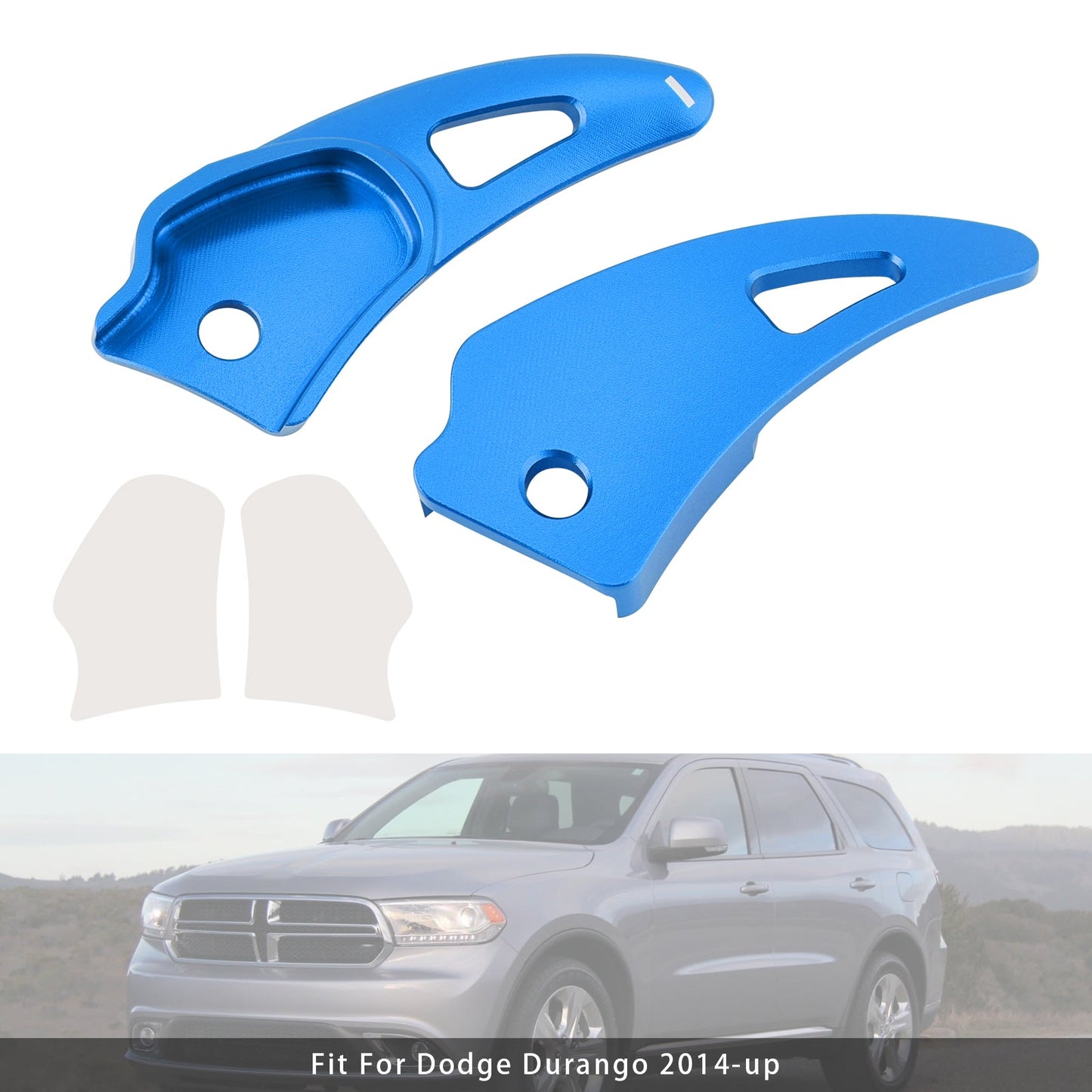 Aluminium Blue Paddle Shifter Extension For Challenger Charger Durango Jeep SRT