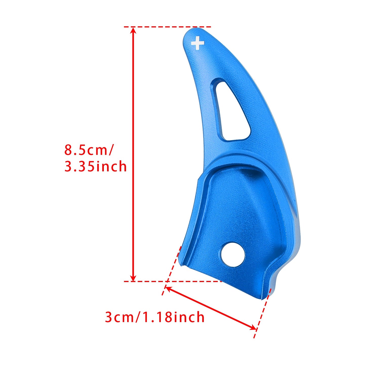Aluminium Blue Paddle Shifter Extension For Challenger Charger Durango Jeep SRT