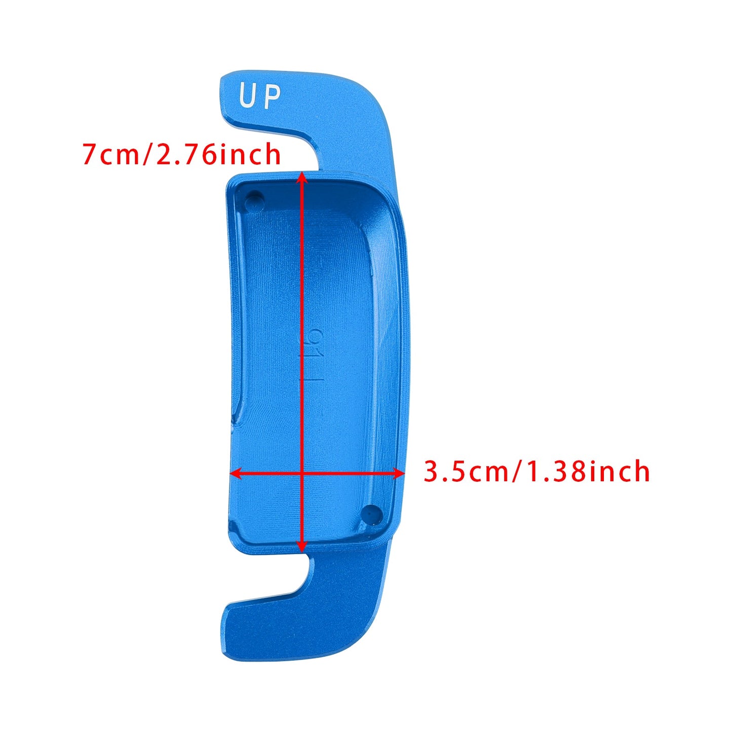 Aluminium Blue Steering Wheel Paddle Shifter Extension For Benz A C GLE 2022+