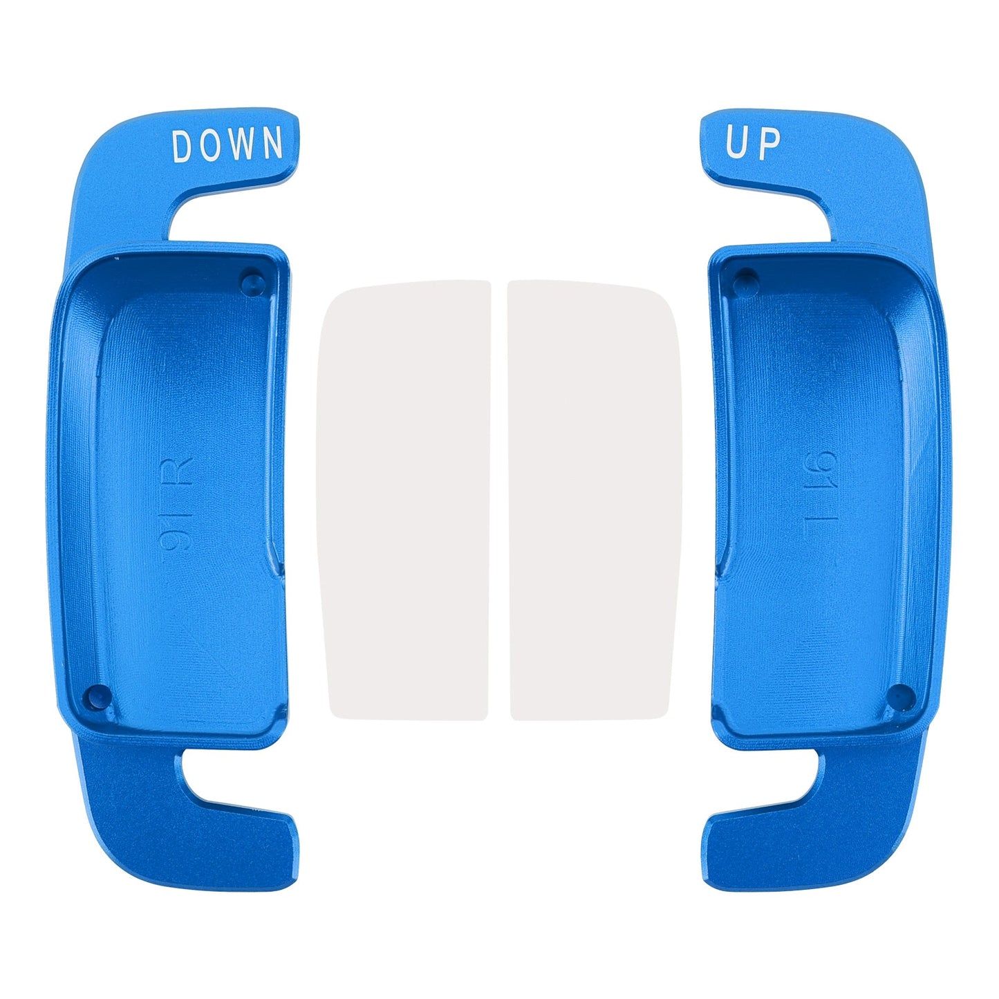 Aluminium Blue Steering Wheel Paddle Shifter Extension For Benz A C GLE 2022+