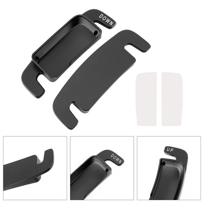 Aluminium Black Steering Wheel Paddle Shifter Extension For Benz A C GLE 2022+