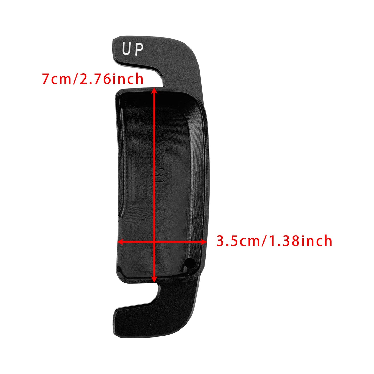 Aluminium Black Steering Wheel Paddle Shifter Extension For Benz A C GLE 2022+