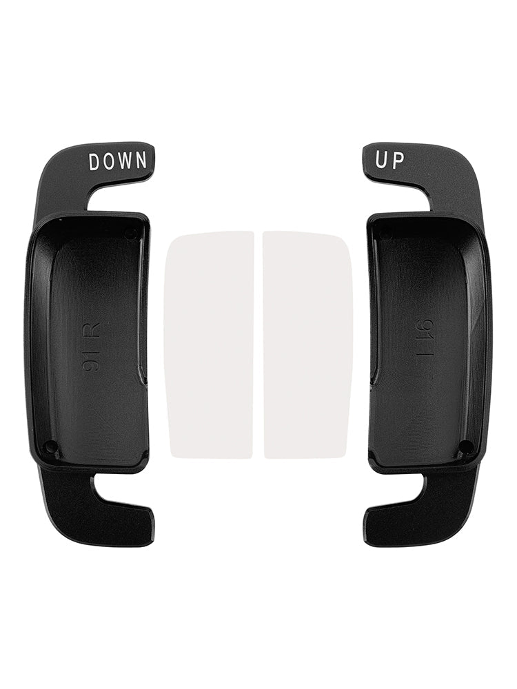 Aluminium Black Steering Wheel Paddle Shifter Extension For Benz A C GLE 2022+