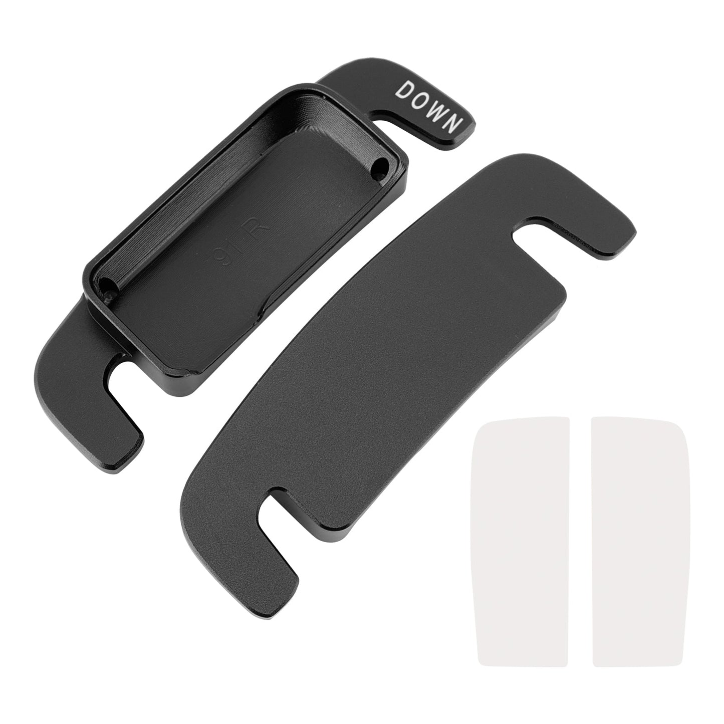 Aluminium Black Steering Wheel Paddle Shifter Extension For Benz A C GLE 2022+