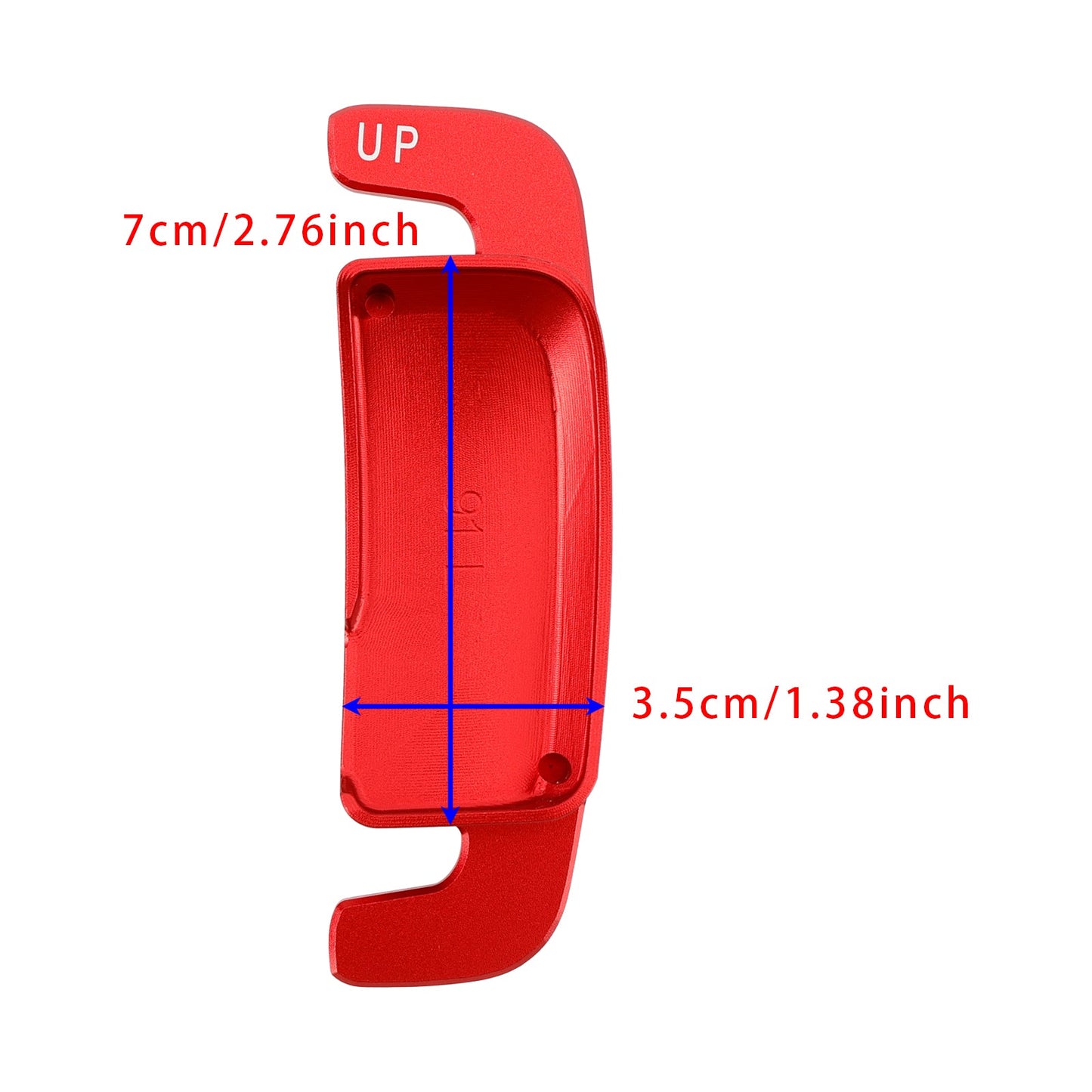 Aluminium Red Steering Wheel Paddle Shifter Extension For Benz A C GLE 2022+