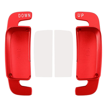 Aluminium Red Steering Wheel Paddle Shifter Extension For Benz A C GLE 2022+