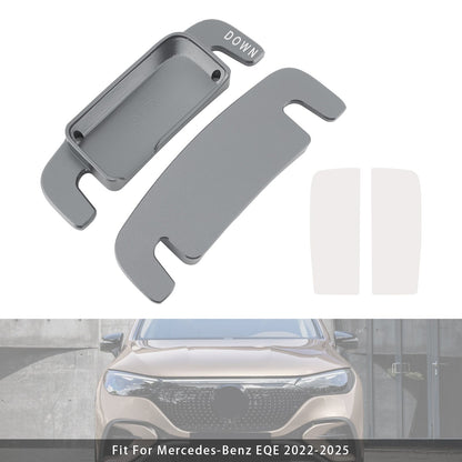 Aluminium Grey Steering Wheel Paddle Shifter Extension For Benz A C GLE 2022+