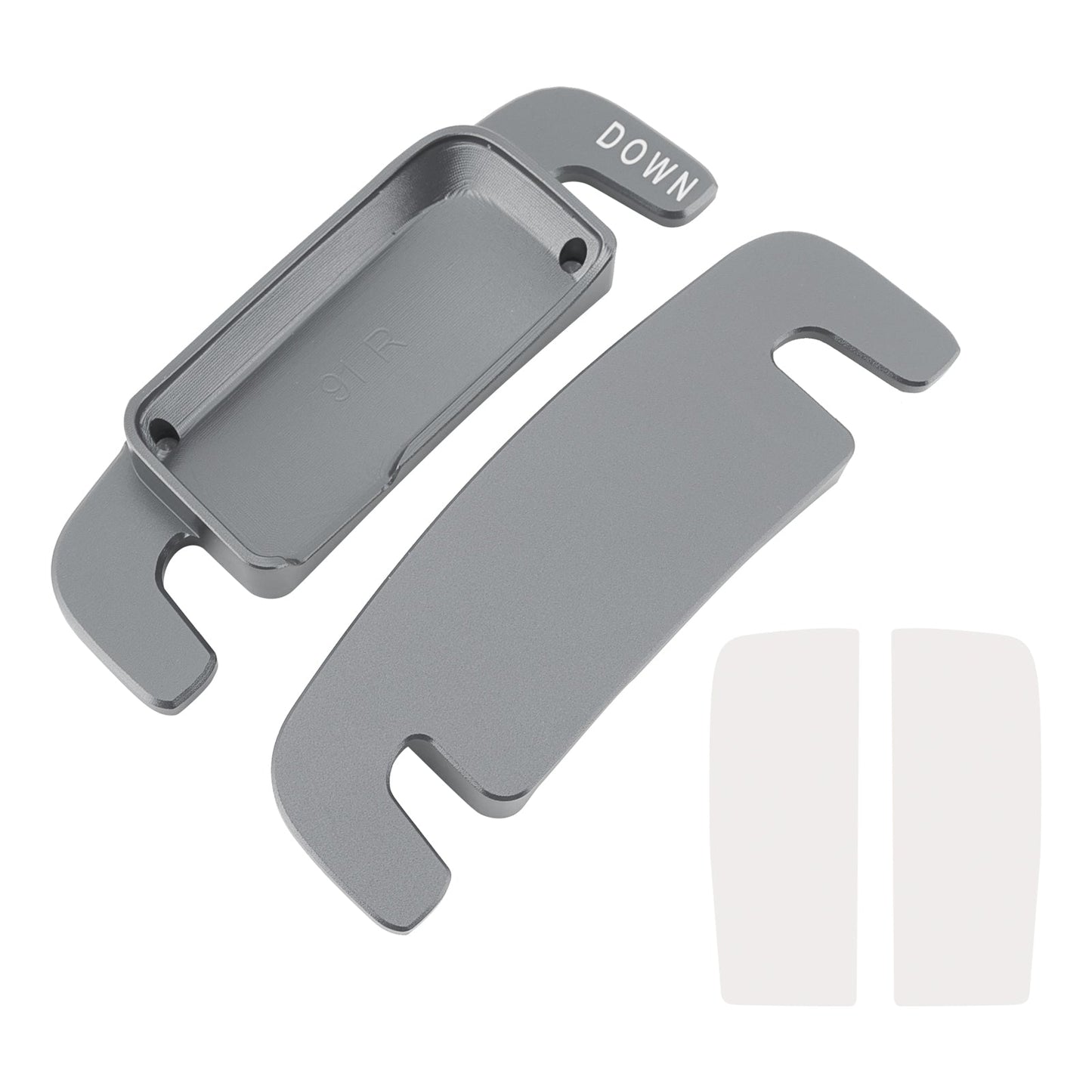 Aluminium Grey Steering Wheel Paddle Shifter Extension For Benz A C GLE 2022+