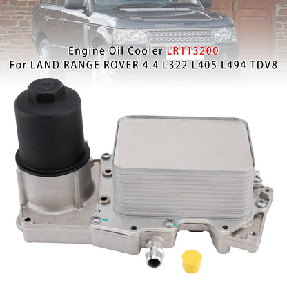 LAND RANGE ROVER 4.4 L322 L405 L494 TDV8 Engine Oil Cooler LR113200 LR022895 LR022896