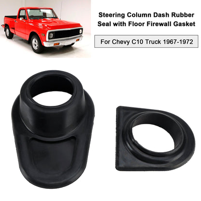 Steering Column Dash Rubber Seal Floor Firewall Gasket For Chevy C10 1967-1972