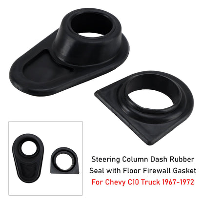 Steering Column Dash Rubber Seal Floor Firewall Gasket For Chevy C10 1967-1972