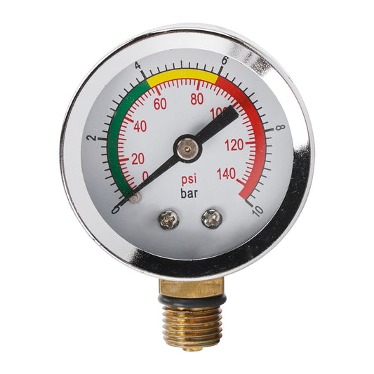 RV Water Pressure Regulator For RV Camper. Brass Lead-Free Adjustable Camper Water Pressure Regulator with 0-160 PSI Gauge Reducer Valve With Filter with Adjustable Handle