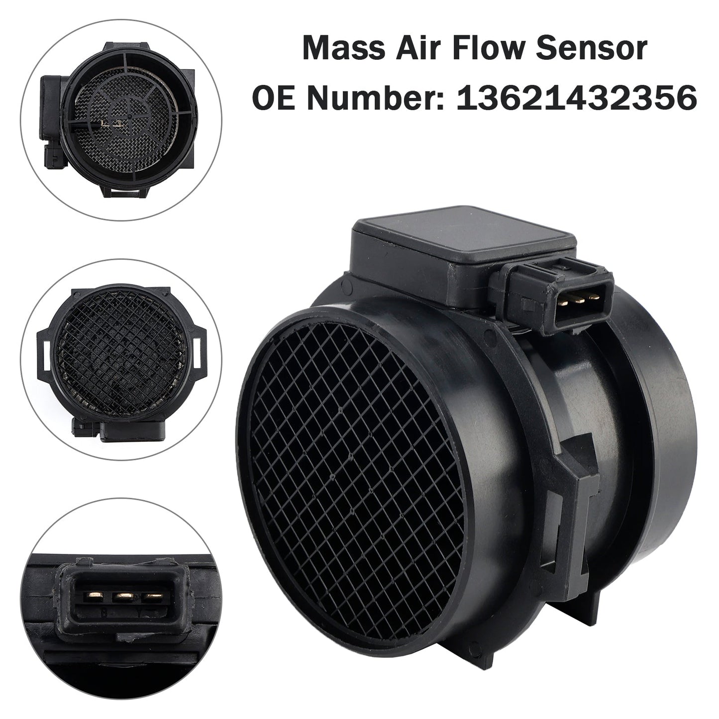 Mass Air Flow Sensor 13621432356 For BMW 3 Series E46 5-Series E39 7-Series E38