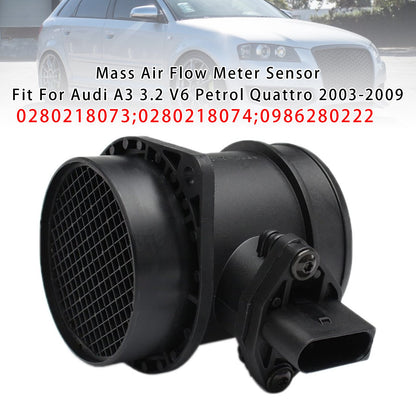 VW Golf MK5 Audi A3 TT 3.2 Bentley 0280218073 Mass Air Flow Meter Sensor