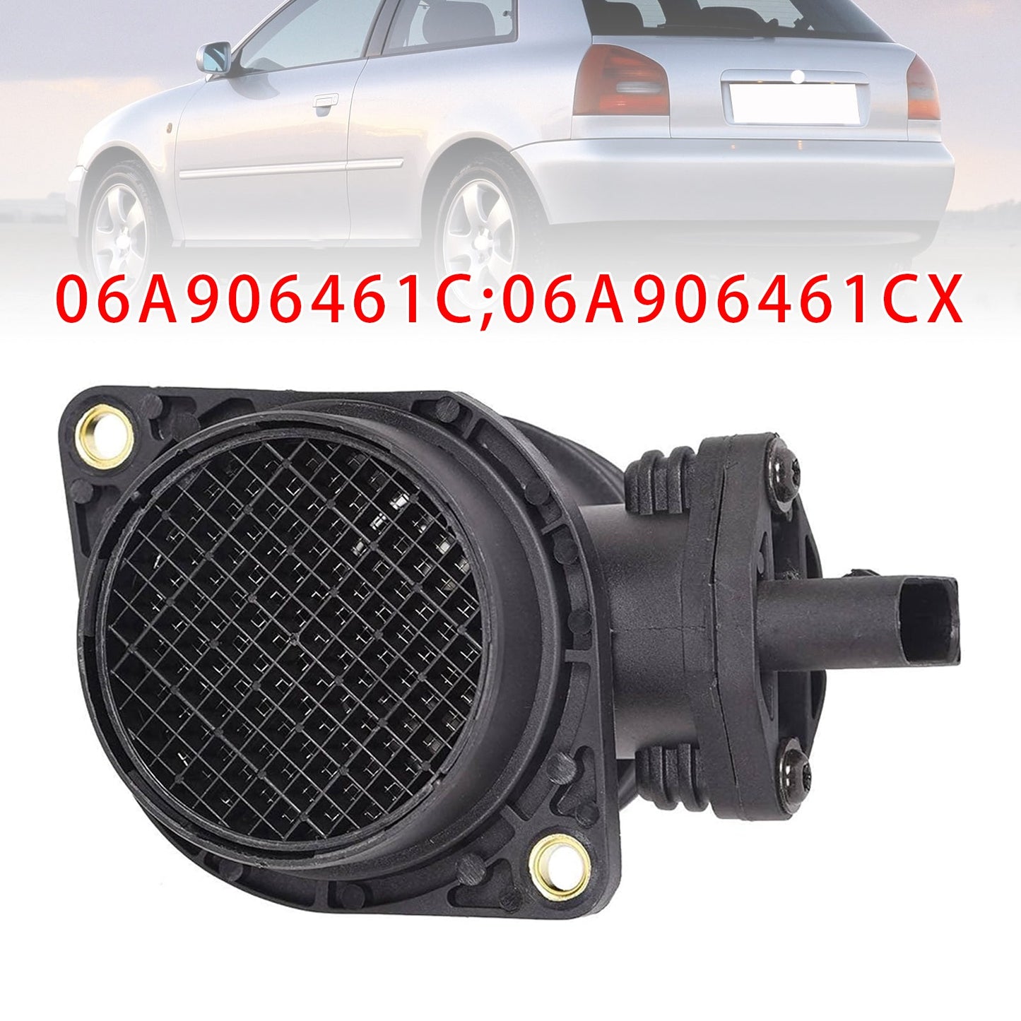 Audi A3 TT Volkswagen Cabriolet 06A906461C Mass Air Flow Meter Sensor