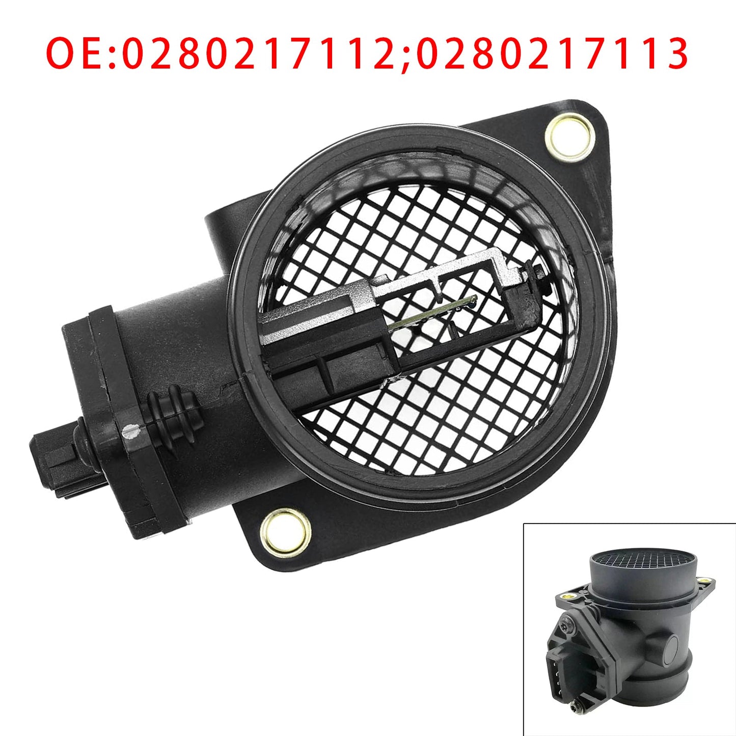 Audi A3 A4 VW Passat 1.8T 0280217112 Mass Air Flow Meter Sensor