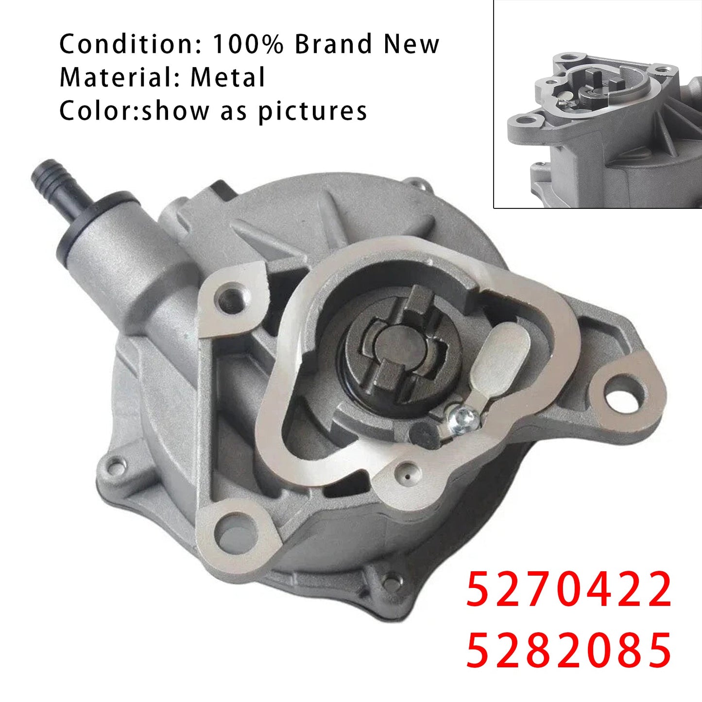 Vacuum Pump 5282085 5270422 For Foton Cummins ISF 2.8 ISF2.8 Diesel Engine