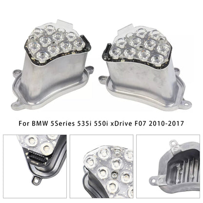 Left+Right Turn Signal Light Module 63127262833 63127262834 For BMW 5Series 535i 550i xDrive F07 2010-2017