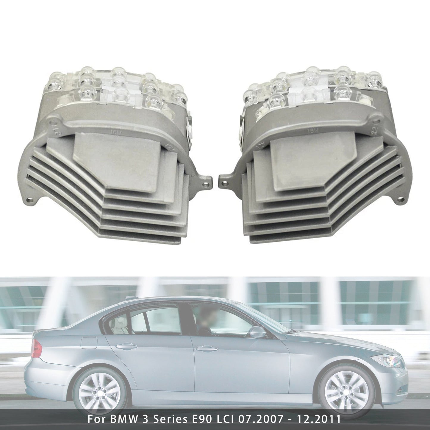 BMW 3 Series E90 E91 63127245813 63127245814 2x LED Turn Signal Headlight Control Unit Module